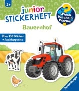 Cover-Bild zum Titel 'Wieso? Weshalb? Warum? junior Stickerheft - Bauernhof' von ''