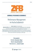 Cover-Bild zum Titel 'Performance Management im Hochschulbereich' von ''