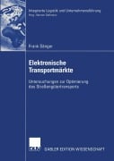 Cover-Bild zum Titel 'Elektronische Transportmärkte' von 'Frank Sänger'