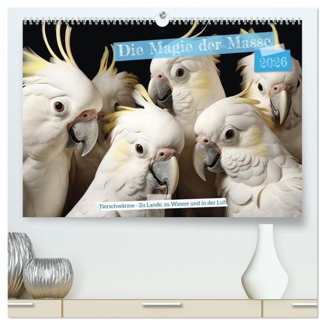 Die Magie der Masse (hochwertiger Premium Wandkalender 2026 DIN A2 quer), Kunstdruck in Hochglanz - Daniela Tapper