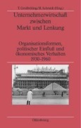 Cover-Bild zum Titel 'Unternehmerwirtschaft zwischen Markt und Lenkung' von ''
