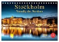 Stockholm - Venedig des Nordens (Tischkalender 2024 DIN A5 quer), CALVENDO Monatskalender - Peter Roder