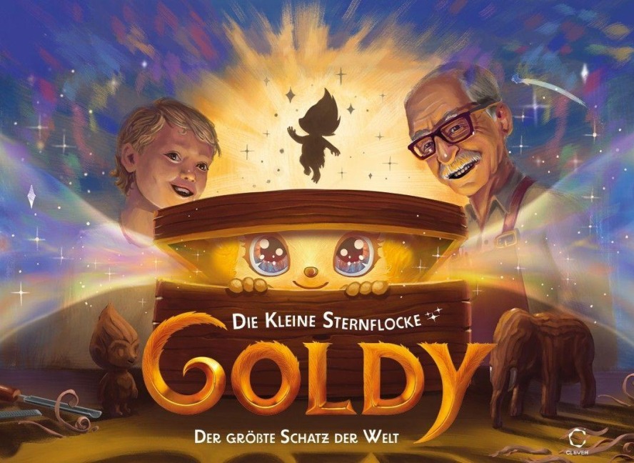 GOLDY, die kleine Sternflocke - Laura Clever
