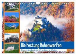 Cover-Bild zum Titel 'Die Festung Hohenwerfen (Wandkalender 2026 DIN A4 quer), CALVENDO Monatskalender' von 'Christa Kramer'