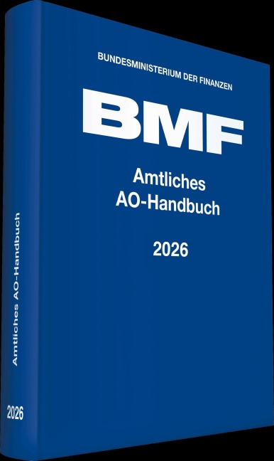 Amtliches AO-Handbuch 2026 - 