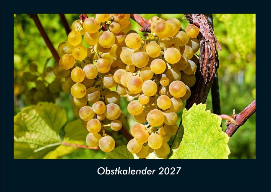 Obstkalender 2027 Fotokalender DIN A4 - Tobias Schmitt, Kevin Heber