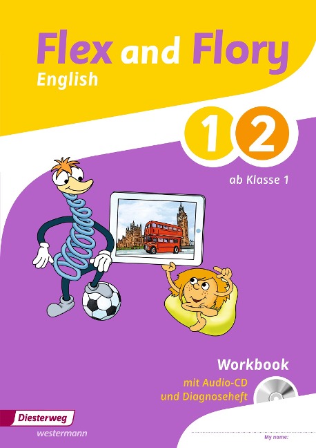 Flex and Flory 1-4. Workbook 1 / 2 mit Schüler-Audio-CD und Diagnoseheft - 