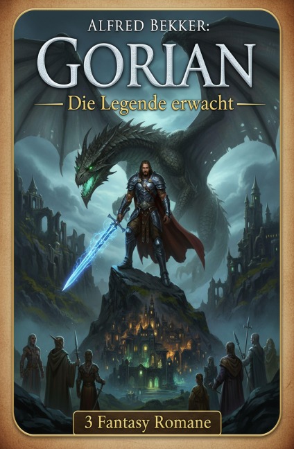 Gorian - Die Legende erwacht: 3 Fantasy Romane - Alfred Bekker