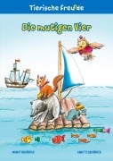 Cover-Bild zum Titel 'Die mutigen Vier' von 'Margit Boxdörfer'