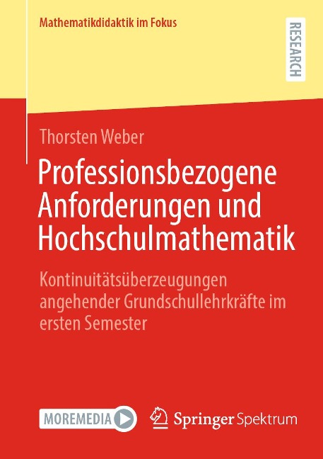 Professionsbezogene Anforderungen und Hochschulmathematik - Thorsten Weber