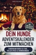 Cover-Bild zum Titel 'Dein Hunde Adventskalender zum Mitmachen' von 'Nina Fellbach'