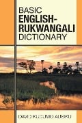Cover-Bild zum Titel 'Basic English - Rukwangali Dictionary' von 'David Kudumo Ausiku'