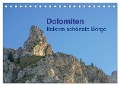 Dolomiten Italiens schönste Berge (Tischkalender 2024 DIN A5 quer), CALVENDO Monatskalender - Tom Czermak