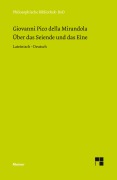 Cover-Bild zum Titel 'Über das Seiende und das Eine' von 'Giovanni Pico Della Mirandola'