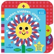 Cover-Bild zum Titel 'Drehen, klappen, ziehen - Mein erstes Spielbuch' von 'Jo Lodge'