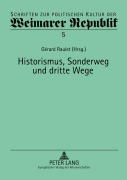 Cover-Bild zum Titel 'Historismus, Sonderweg und Dritte Wege' von ''
