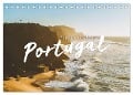 Sonnige Grüße aus Portugal (Tischkalender 2025 DIN A5 quer), CALVENDO Monatskalender - Happy Monkey