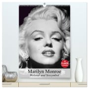 Cover-Bild zum Titel 'Marilyn Monroe. Weltstar und Sexsymbol (hochwertiger Premium Wandkalender 2027 DIN A2 hoch), Kunstdruck in Hochglanz' von 'Elisabeth Stanzer'