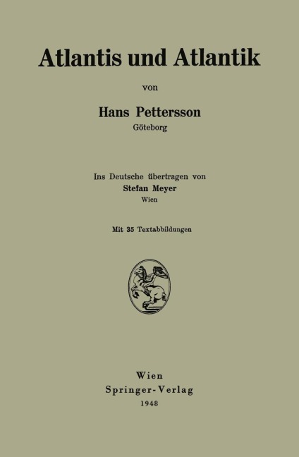 Atlantis und Atlantik - Hans Pettersson
