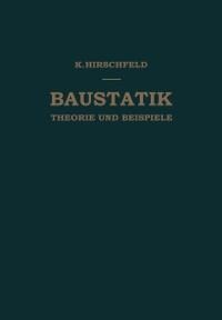 Baustatik - Kurt Hirschfeld