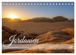 Cover-Bild zum Titel 'Jordanien - Land zwischen Antike und Moderne (Tischkalender 2027 DIN A5 quer), CALVENDO Monatskalender' von 'Felix Berthelmann'