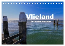Vlieland Perle an der Nordsee (Tischkalender 2025 DIN A5 quer), CALVENDO Monatskalender - Wilko van Oostrum