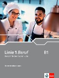Cover-Bild zum Titel 'Linie 1 Beruf B1. Unterrichtshandbuch' von 'Iris Geiser, Corinna Gerhard, Britta Weber'