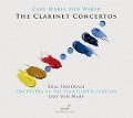 Cover-Bild zum Titel 'Carl Maria von Weber : The Clarinet Concertos' von 'Guy van Waas Orchestra of the Eighteenth Century'