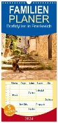Familienplaner 2024 - Dorfidyllen in Frankreich mit 5 Spalten (Wandkalender, 21 x 45 cm) CALVENDO - Tanja Voigt