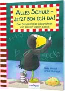 Cover-Bild zum Titel 'Der kleine Rabe Socke: Alles Schule - jetzt bin ich da! Drei Schulanfangs-Geschichten vom kleinen Raben Socke' von 'Nele Moost'