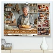 Cover-Bild zum Titel 'Klassiker aus Omas Küche - Zwölf Kuchen mit Nostalgie-Gefühl (hochwertiger Premium Wandkalender 2026 DIN A2 quer), Kunstdruck in Hochglanz' von 'Mb Fotografie'