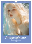 Cover-Bild zum Titel 'Meerjungfrauen - Bezaubernde Wasserwesen (Wandkalender 2026 DIN A4 hoch), CALVENDO Monatskalender' von 'Liselotte Brunner-Klaus'