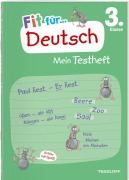 Cover-Bild zum Titel 'Fit für Deutsch 3. Klasse. Mein Testheft' von 'Julia Meyer'