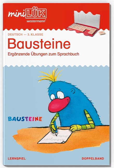 miniLÜK. Deutsch. 3. Klasse: Bausteine - Ergänzende Übungen zum Sprachbuch (Doppelband) - 