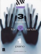 Cover-Bild zum Titel '3 Pieces for 6 Hands at 1 Piano' von 'Mike Cornick'