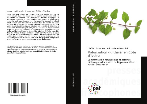 Valorisation du théier en Côte d'ivoire - Lêniféré Chantal Soro, Anin Louise Anin Atchibri