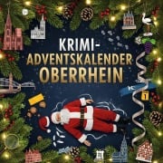 Cover-Bild zum Titel 'Der Krimi-Adventskalender Oberrhein' von 'Leah Schneider'