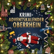 Cover-Bild zum Titel 'Der Krimi-Adventskalender Oberrhein' von 'Leah Schneider'