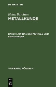 Cover-Bild zum Titel 'Aufbau der Metalle und Legierungen' von 'Heinz Borchers'