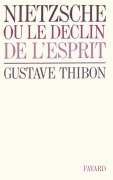 Cover-Bild zum Titel 'Nietzsche' von 'Gustave Thibon'