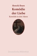 Cover-Bild zum Titel 'Komo¿die der Liebe' von 'Henrik Ibsen'