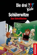 Cover-Bild zum Titel 'Die drei ??? Kids, Schülerwitze (drei Fragezeichen Kids)' von ''