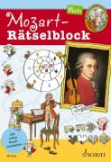 Cover-Bild zum Titel 'Mein Mozart-Rätselblock' von ''