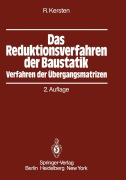 Cover-Bild zum Titel 'Das Reduktionsverfahren der Baustatik' von 'Roland Kersten'