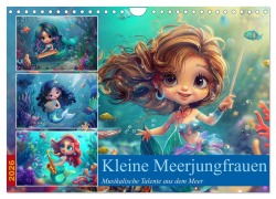 Cover-Bild zum Titel 'Kleine Meerjungfrauen (Wandkalender 2026 DIN A4 quer), CALVENDO Monatskalender' von 'Thomas Meinert'