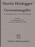 Cover-Bild zum Titel 'Gesamtausgabe. 4 Abteilungen / Überlegungen II-VI' von 'Martin Heidegger'