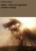 Leben - nicht nur irgendwie sondern richtig! - Helena Lange