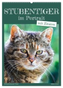 Stubentiger im Portrait (Wandkalender 2026 DIN A2 hoch), CALVENDO Monatskalender - Sabine Löwer