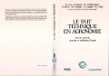 Cover-Bild zum Titel 'Le fait technique en agronomie' von 'Gras, Duru, Benoit, Deffontaines, Osty'