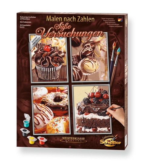 Schipper Malen nach Zahlen - Süße Versuchungen (Quattro) - 